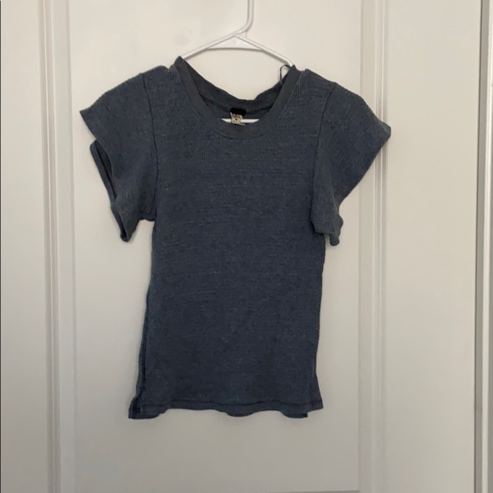 Great condition blue thermal top